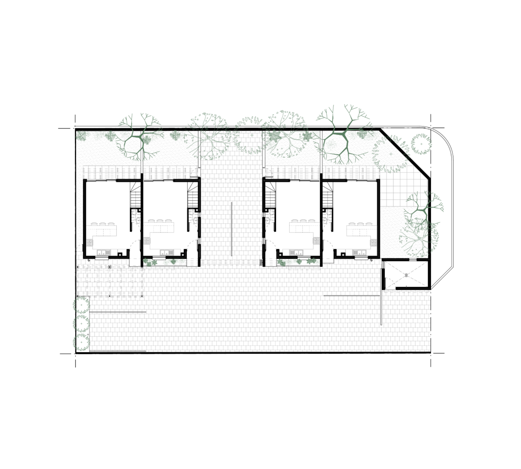 Honeysuckle — ground floor plan