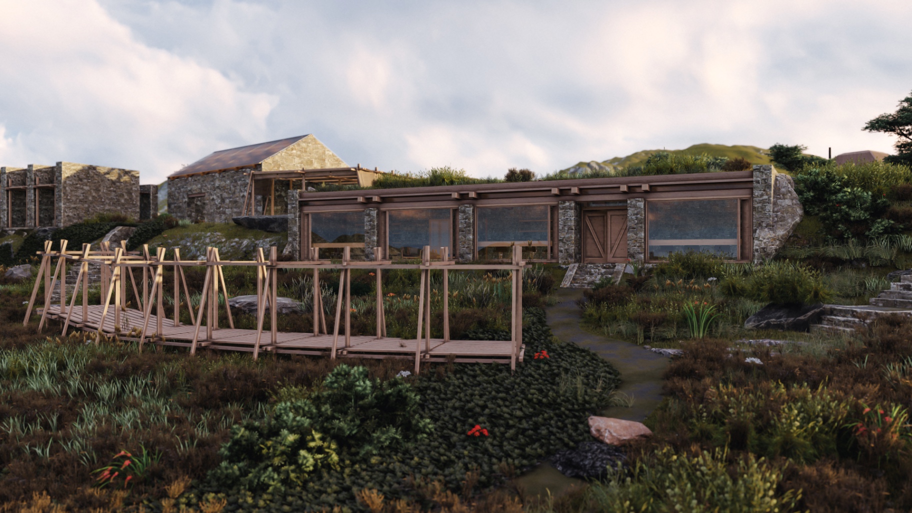 Mountain Retreat — view 1