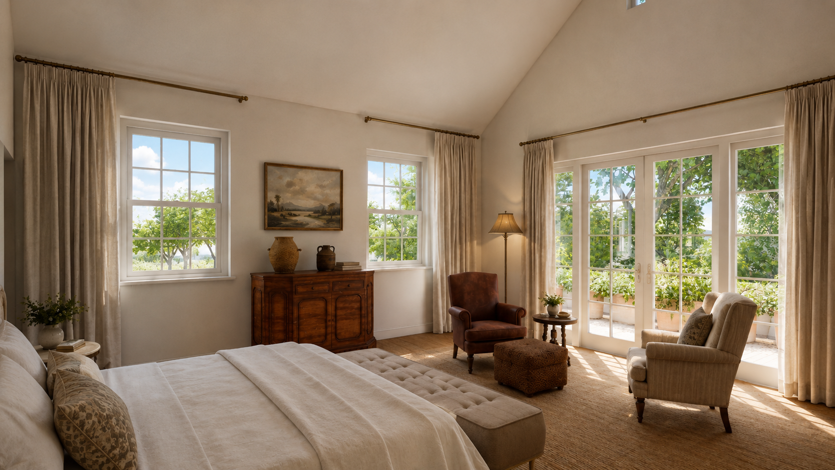 Kamfer main bedroom interior
