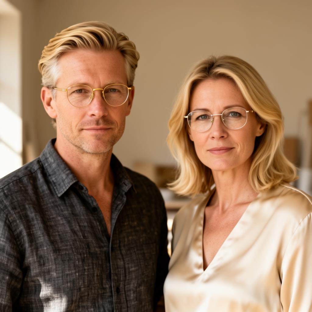 Ceoné Joubert and Gideon Malherbe, founders of Joubert Malherbe Architects